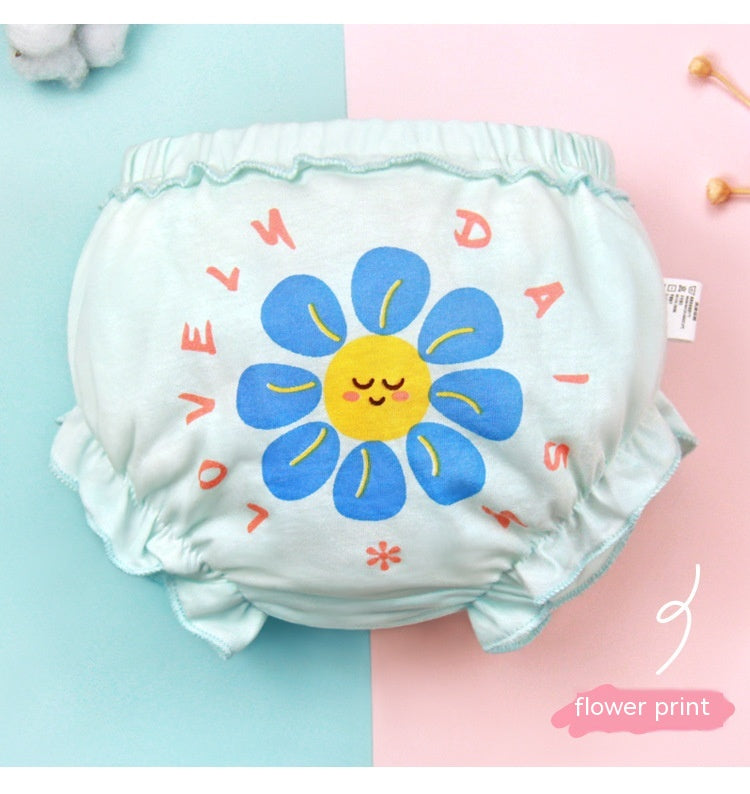 Short de style coréen Slip pour enfants Sous-vêtements pour filles sans Pp