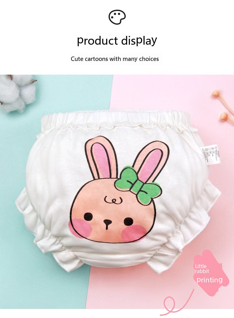 Short de style coréen Slip pour enfants Sous-vêtements pour filles sans Pp