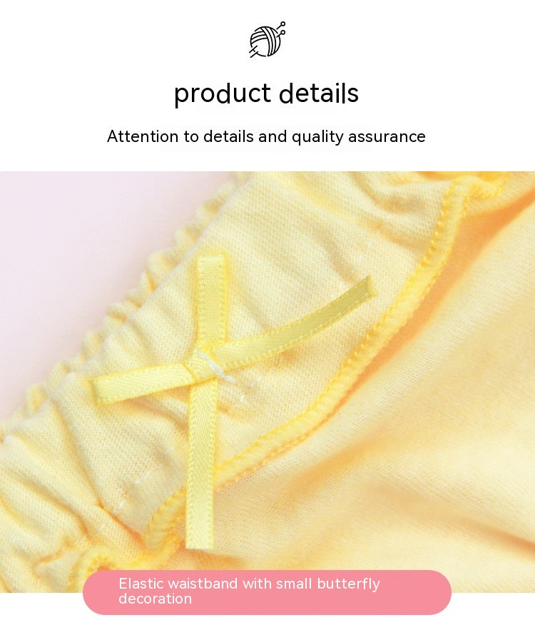 Short de style coréen Slip pour enfants Sous-vêtements pour filles sans Pp