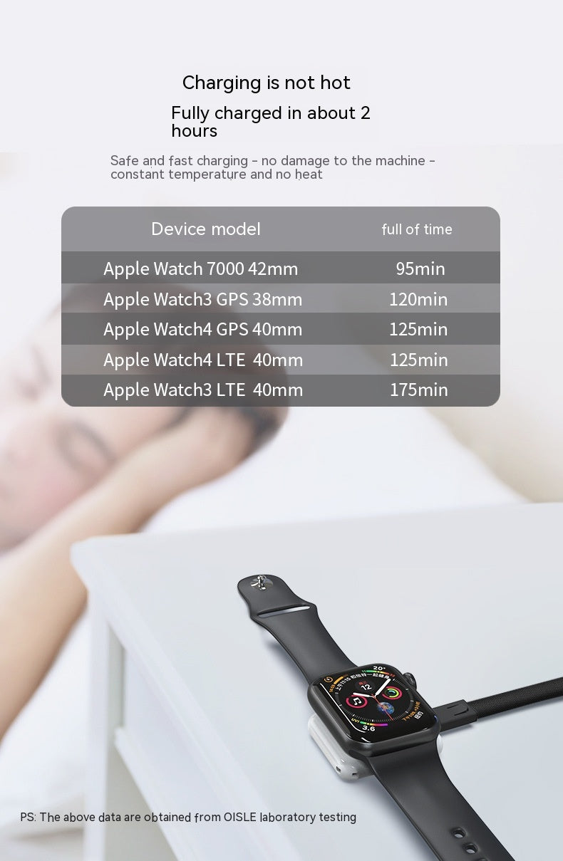 Montre IWatch 54321 génération chargeur sans fil magnétique portable