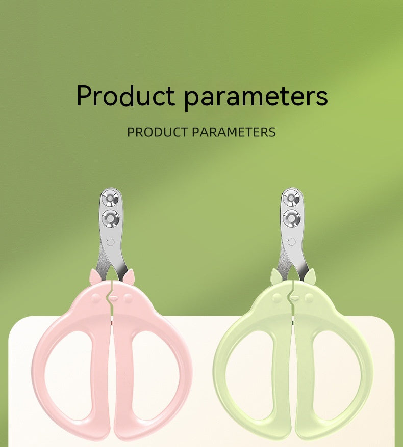 Clippers à ongles de précision de précision de trou rond spécial pour animaux de compagnie
