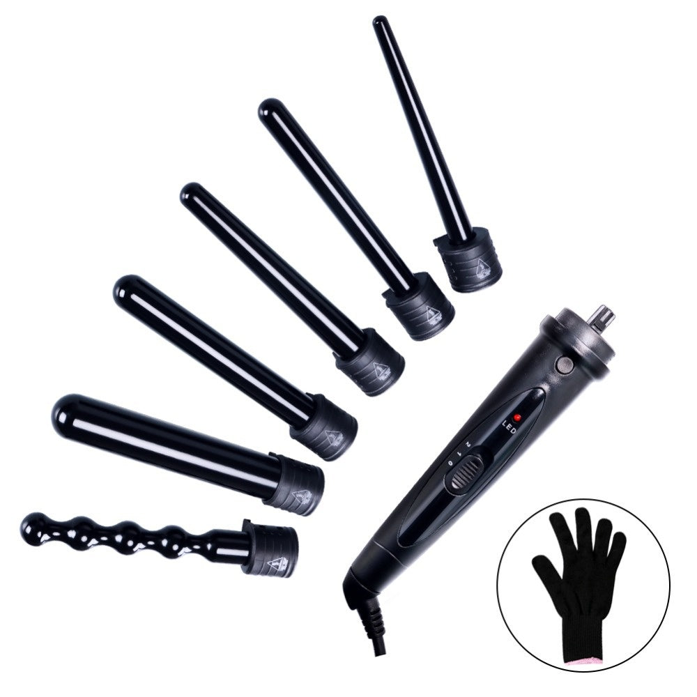 Curler cheveux Curler pour le curling ou le lissage Multi-fonction LED Multi-Gear Tempera
