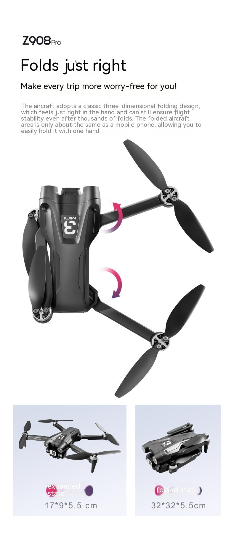 Caméra double flux optique UAV