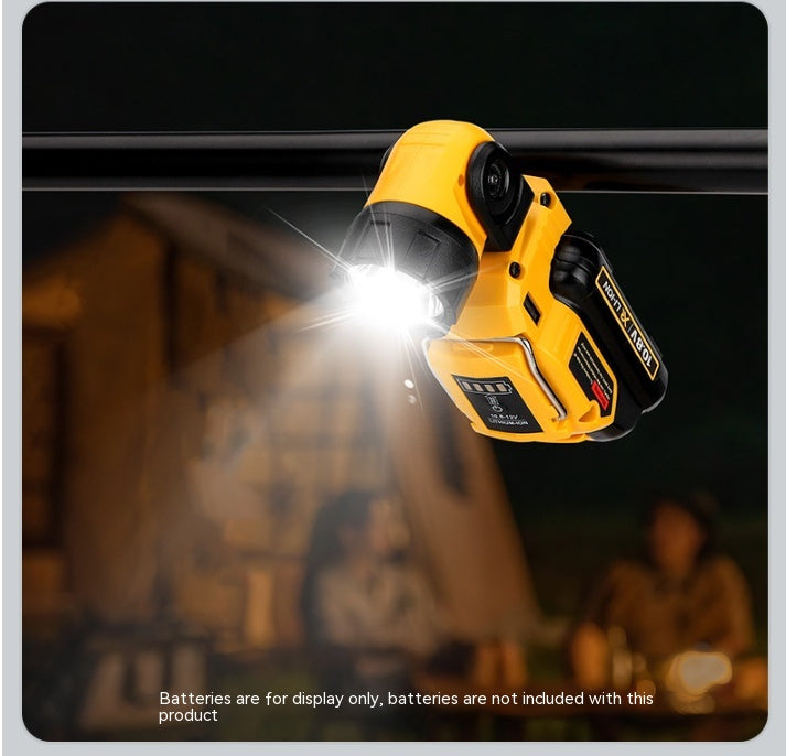 Lampe de poche rotative universelle LED rechargeable