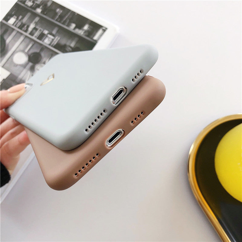 Étui de téléphone d'amour peint à la main