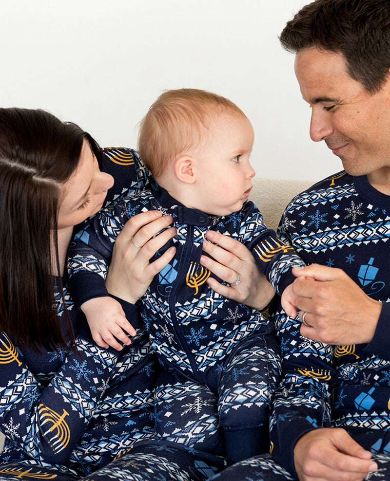 Set de Noël tendance Parent-enfant