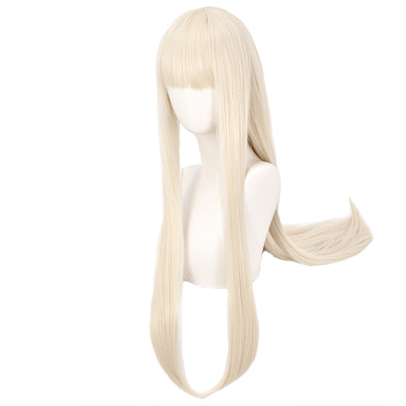 Anime bangs lait perruque dorée