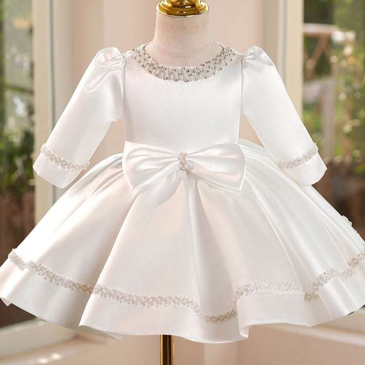 Robe de princesse-style d'anniversaire Chic blanc Tutu