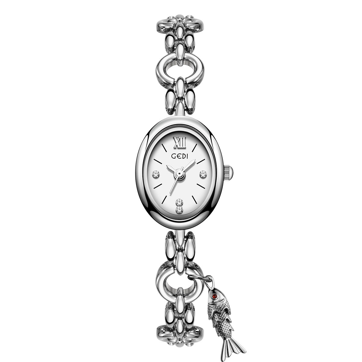 Niche Légère montre de luxe ovale pour dames