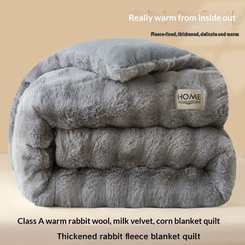Insert de couette chauffante en peluche