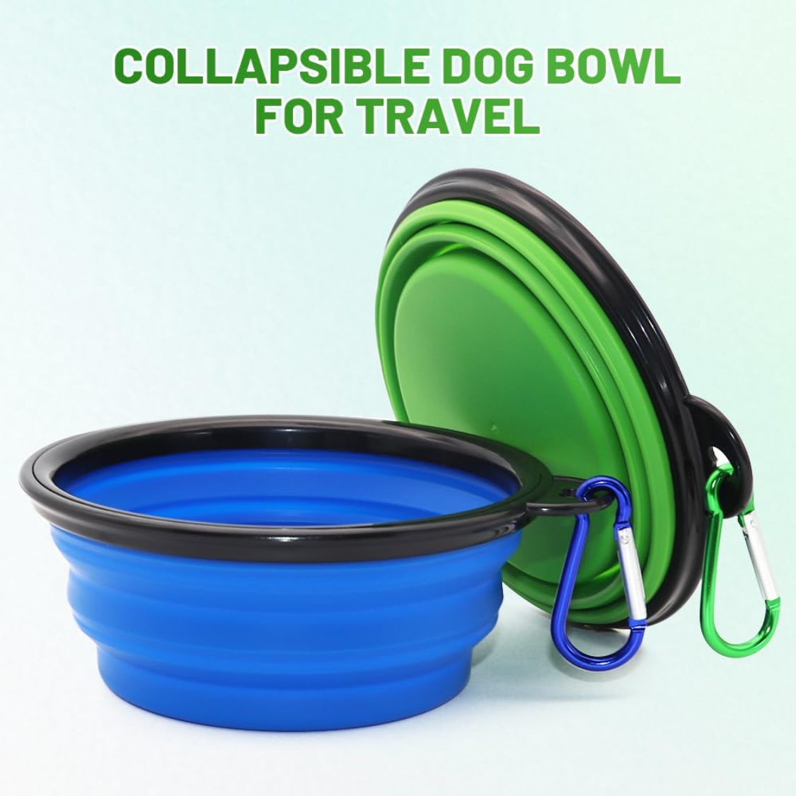Bols collapsibles pour chien