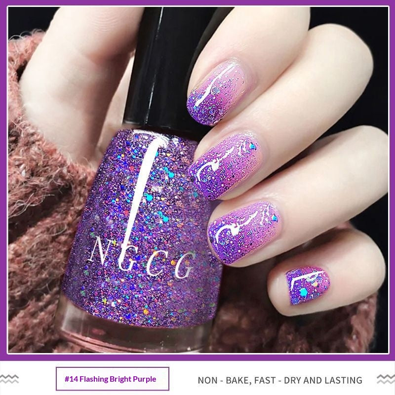 Non-cuisson Non-cuit 28-couleur Nail Polonais