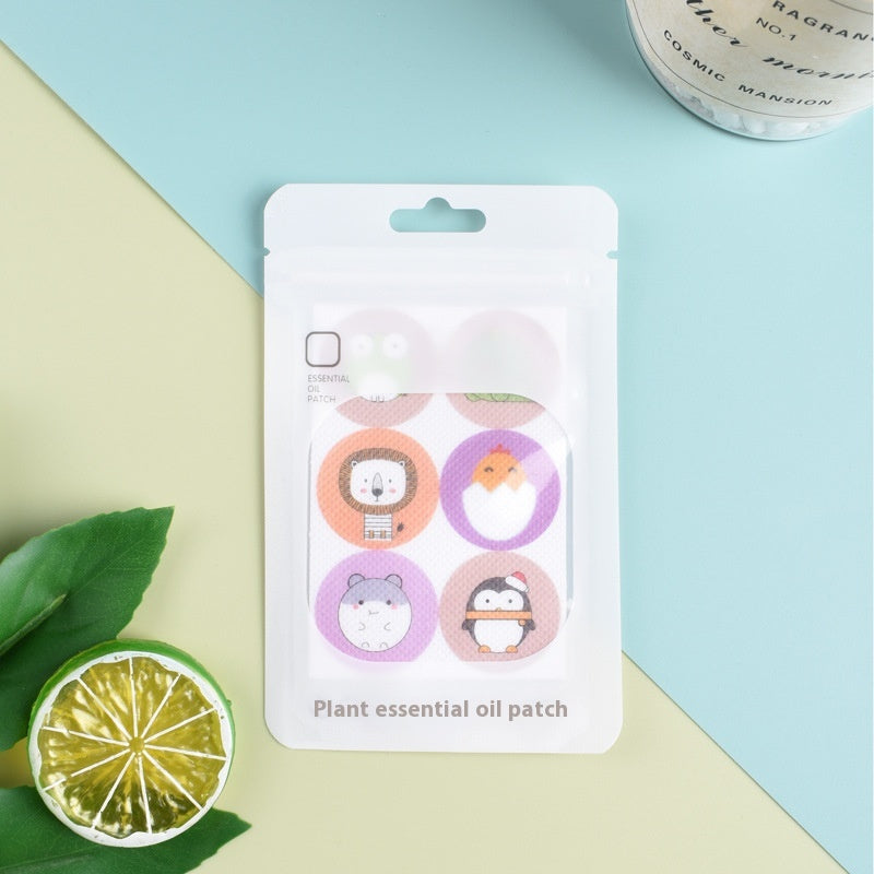 Stickers Huile Essentielle de Plante Pour Enfants Extérieurs