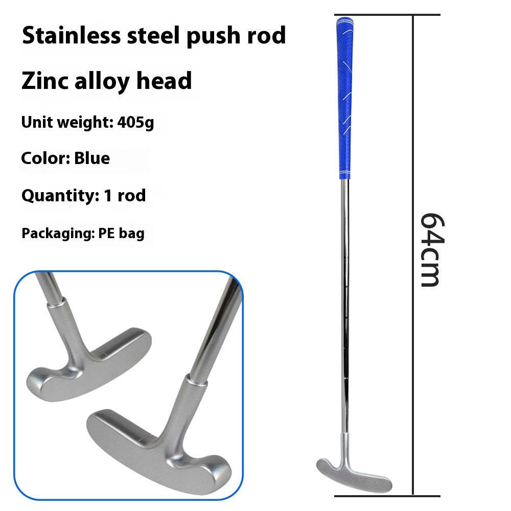 Golf Putting Rod Acier inoxydable Club Manche double face partagée