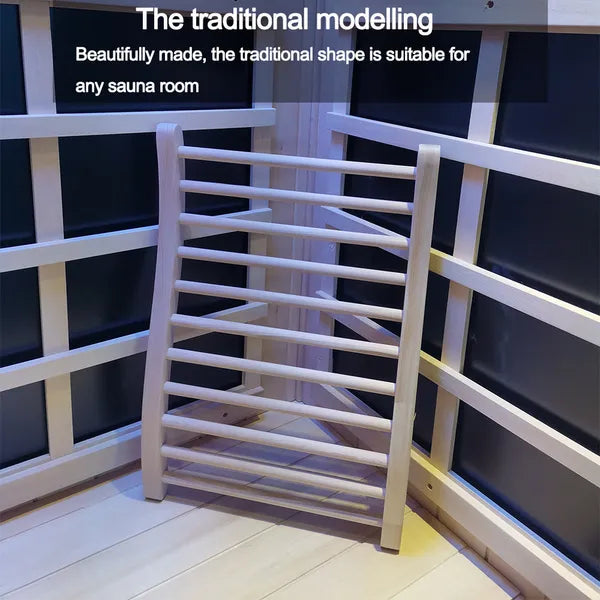 Hemlock Round Stick Sauna dossier