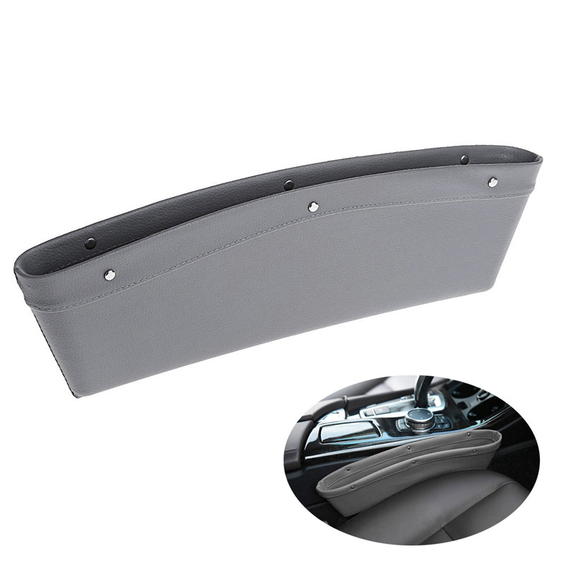 Auto Car Catch Catcher Box Caddy Seat Gap Slit Pocket Storage Holder Organisateur