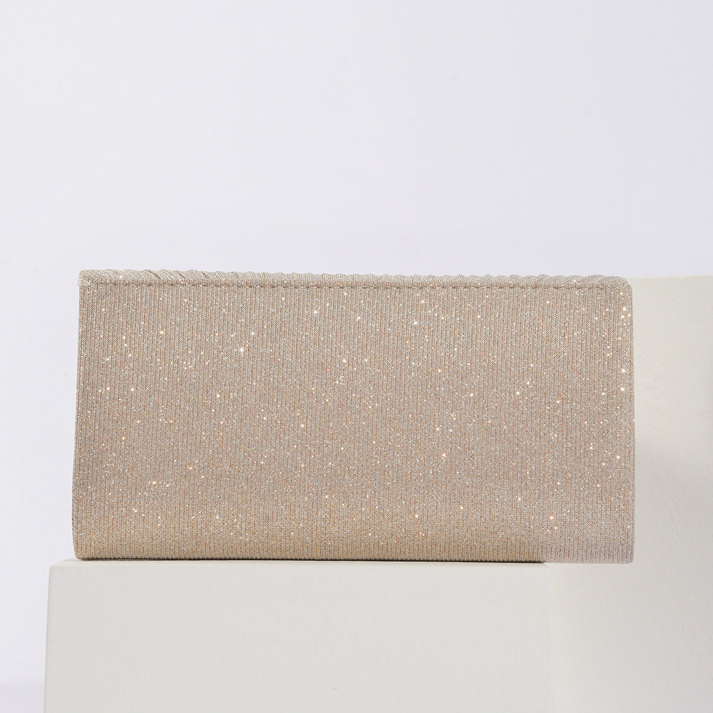 Clutch de soirée pour femmes vintage avec sac d'oreiller en lambeaux Socialite Party Banquet Tote
