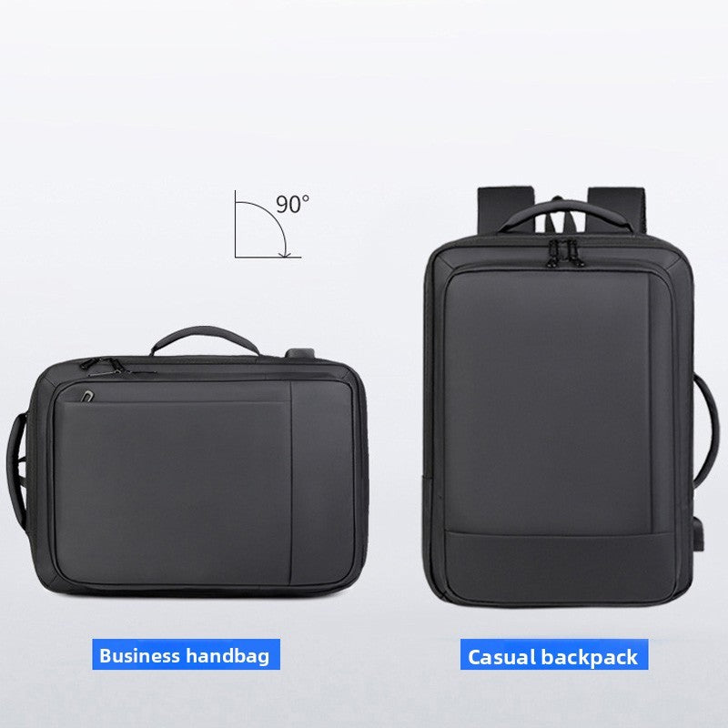 Sac à dos pour ordinateur portable 16 pouces Etanche USB Rucksack Grand sac à bagages de voyage