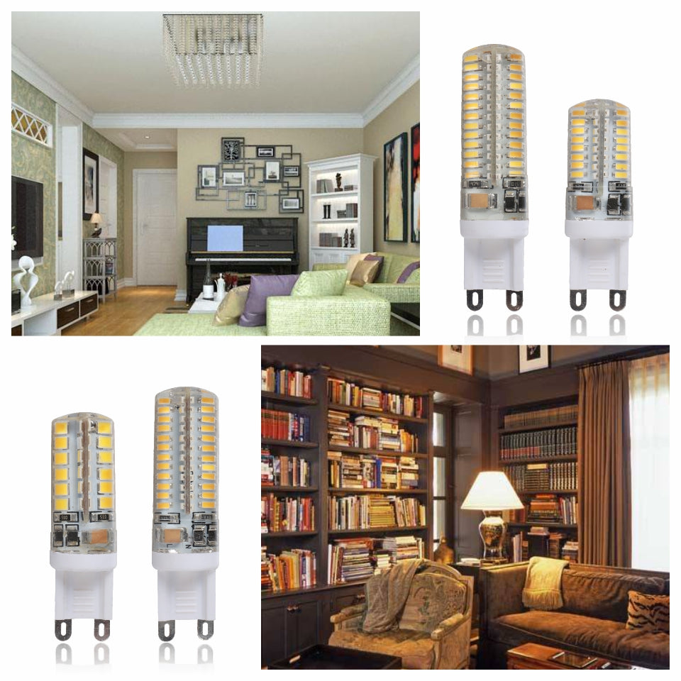 LED perles de lampe en cristal de silicone