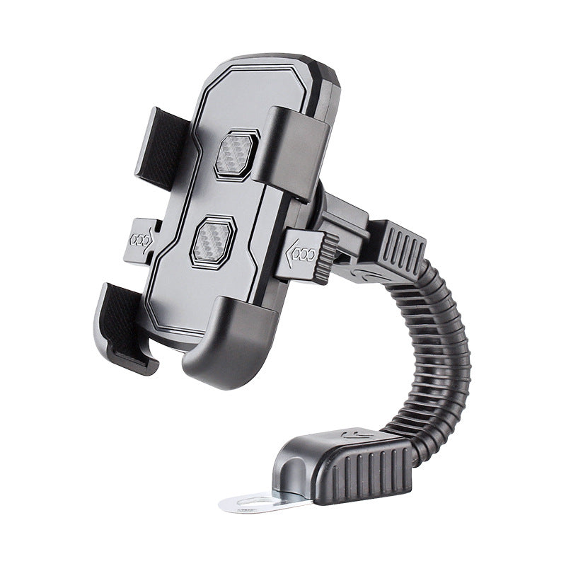 Cyclisme Vélo Retroview télescopique Miroir Cyclisme Anti-shake Mobile Phone Navigation Wate