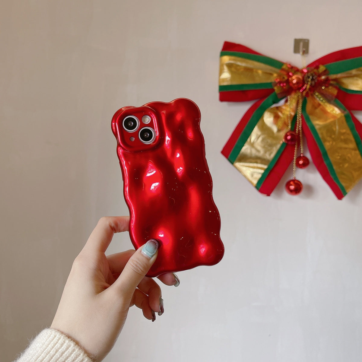 Originalité Solid Color Macaron Phone Case