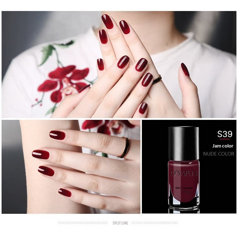 Peel-off Nude Gel Nail Polonais