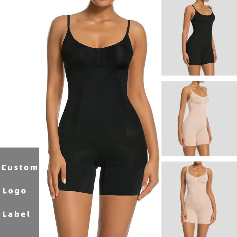 European and American Hot-Selling Spring Butt-Lifting Seamless Sexy Women's Full-Body Slin
