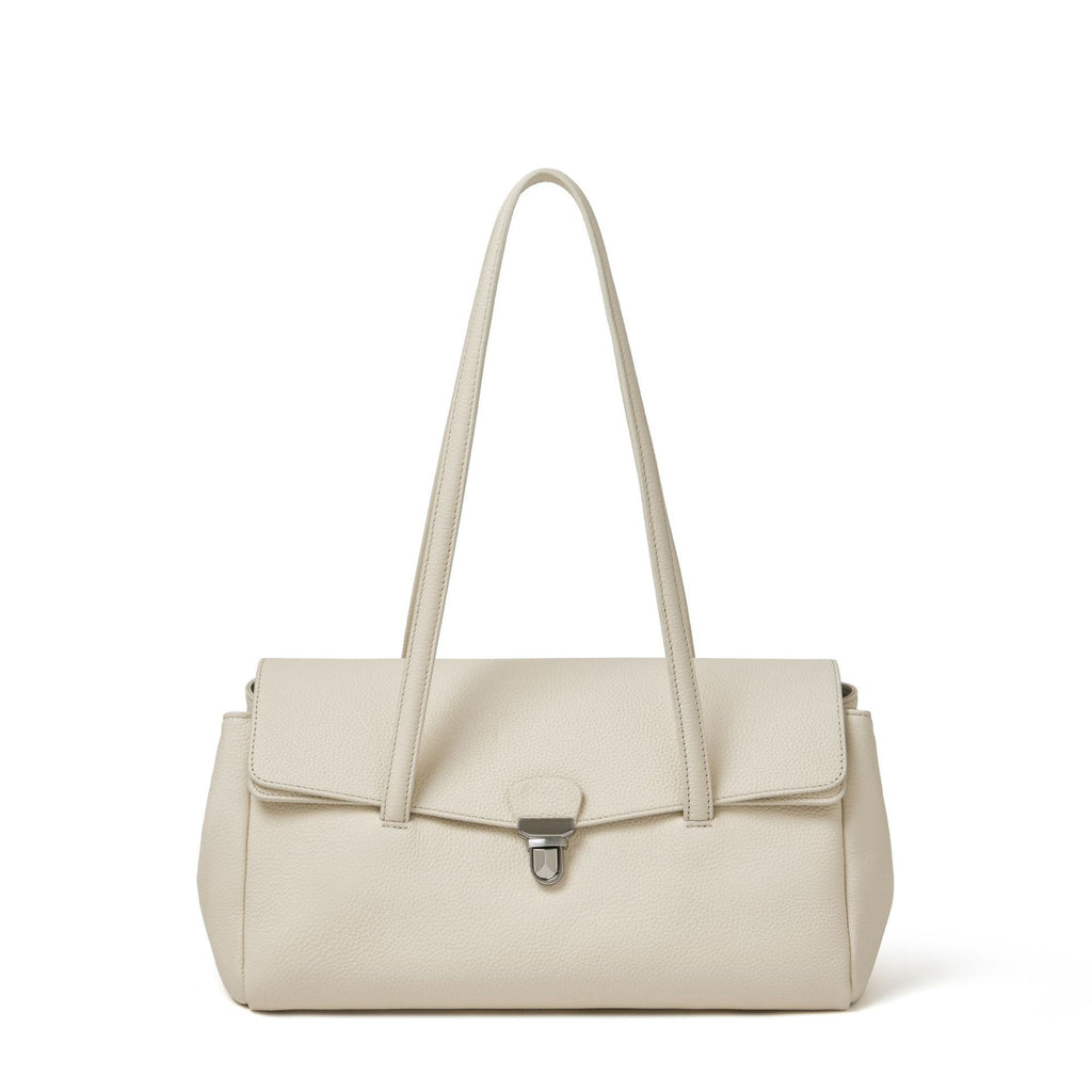 Sac Messenger en cuir de type Preppy
