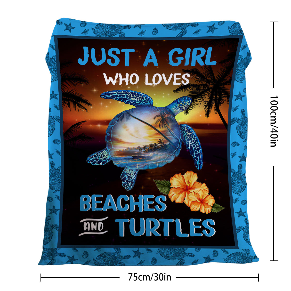 Plages Tortues Lancer Blanket Ocean Thème Blankets Soft Flannel Lancer Sea Turtle Blanket G