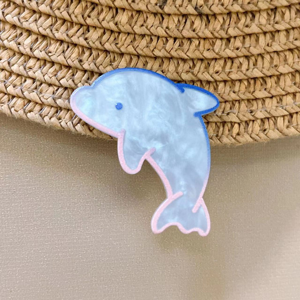Mignon Barrettes de poisson Fishbone Hairpin Girl Bang Clip cheveux cassés