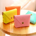 Jolie couleur de couleur de couleur cas Macaron Coin Purse
