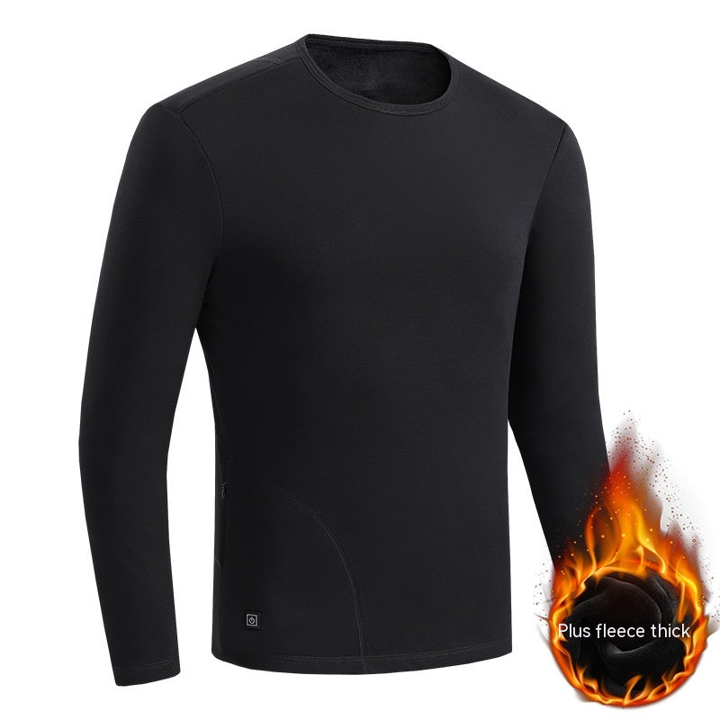 Long Johns USB chauffage épais de protection contre le froid