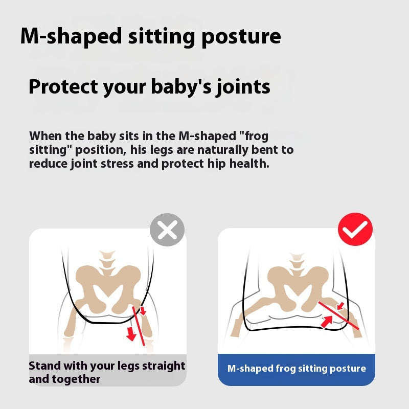Tabouret de taille bébé multifonctionnel Respirant Quatre Saisons Universelle