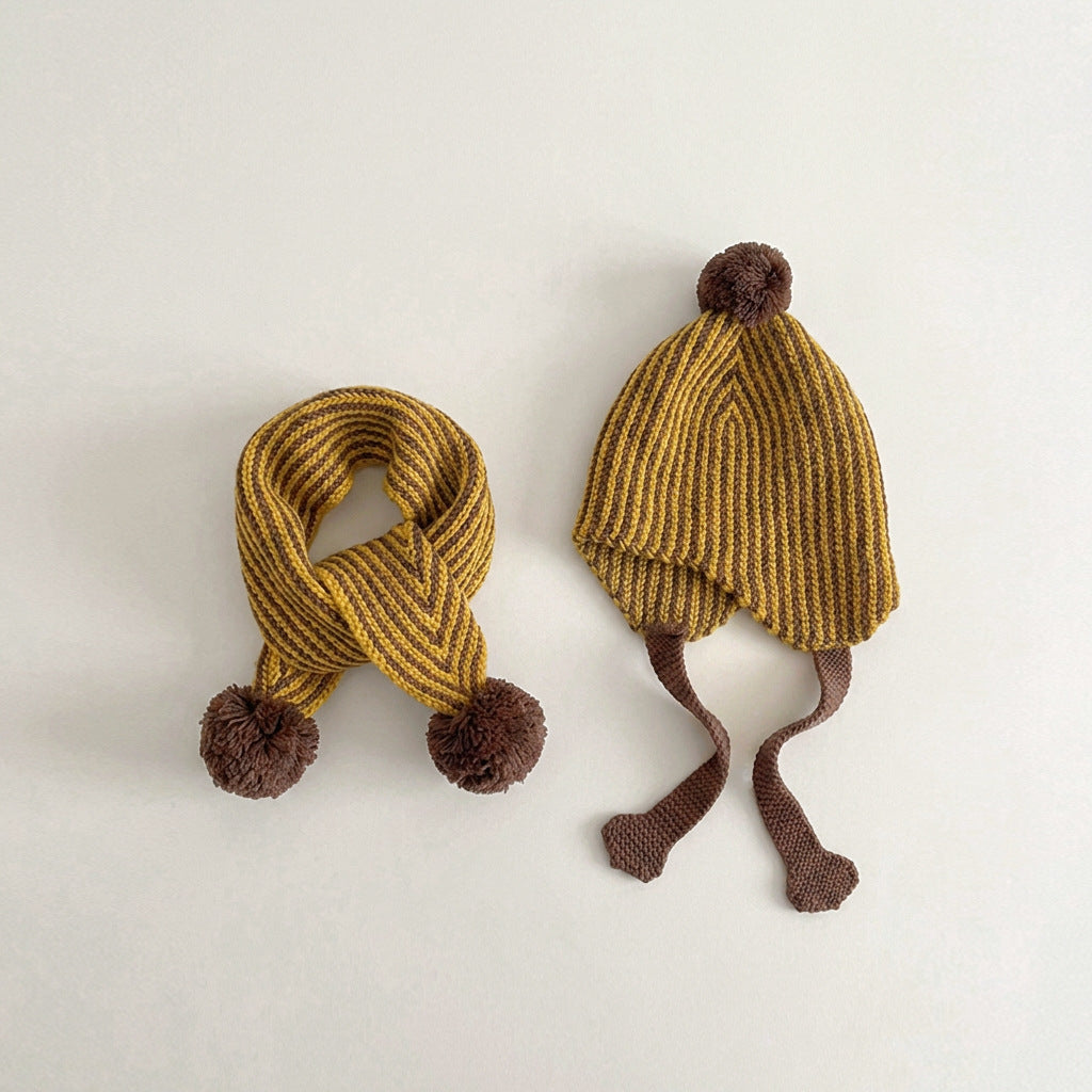 Ensemble de chapeau et écharpe pour enfants