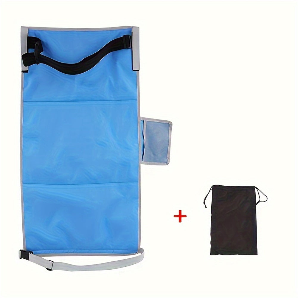 Plaque d'extension de siège d'avion portable - repose-pieds confortable en nylon pour jambe améliorée