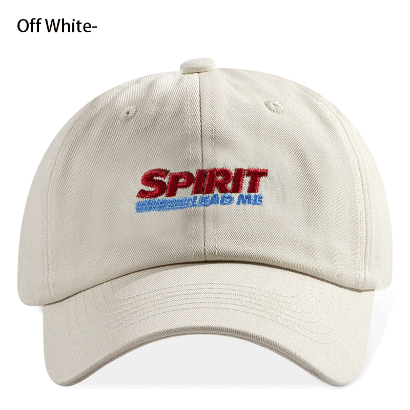 Christian Religieux SPIRIT LEAD ME Brodé Vintage Lavé Dad Hat Unisexe Faith Basebal