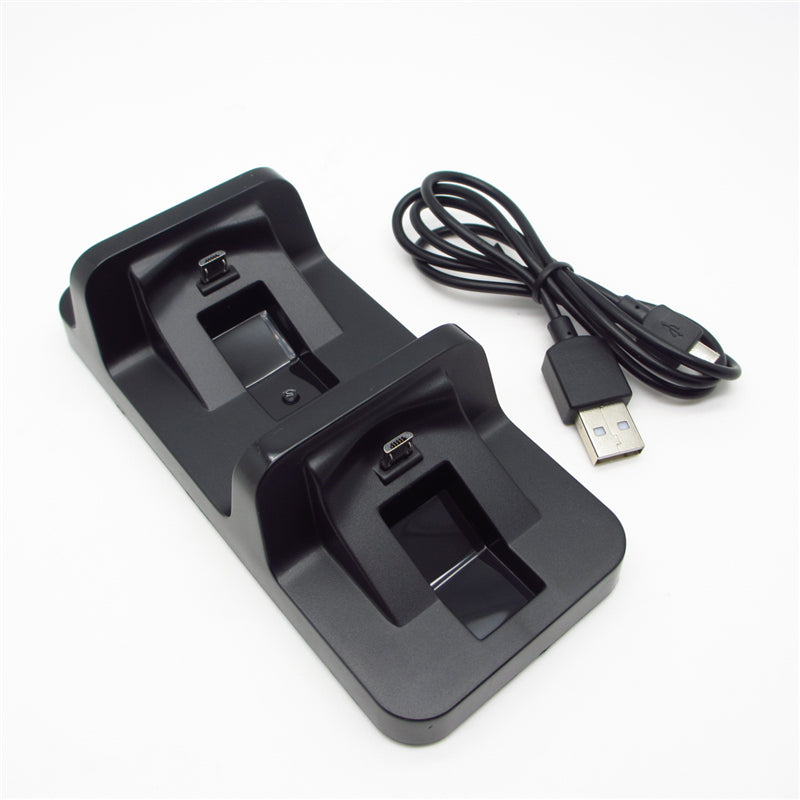 Contrôleur Double poignée sans fil Chargeurs Double USB Charging Dock Station Stand pour Playst