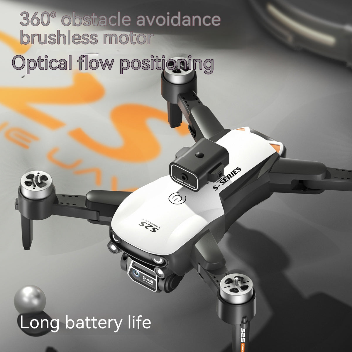 Quadcopter UAV Folding Electric Lens Remote Control Obstacle Avoidance Optical Flow Hover