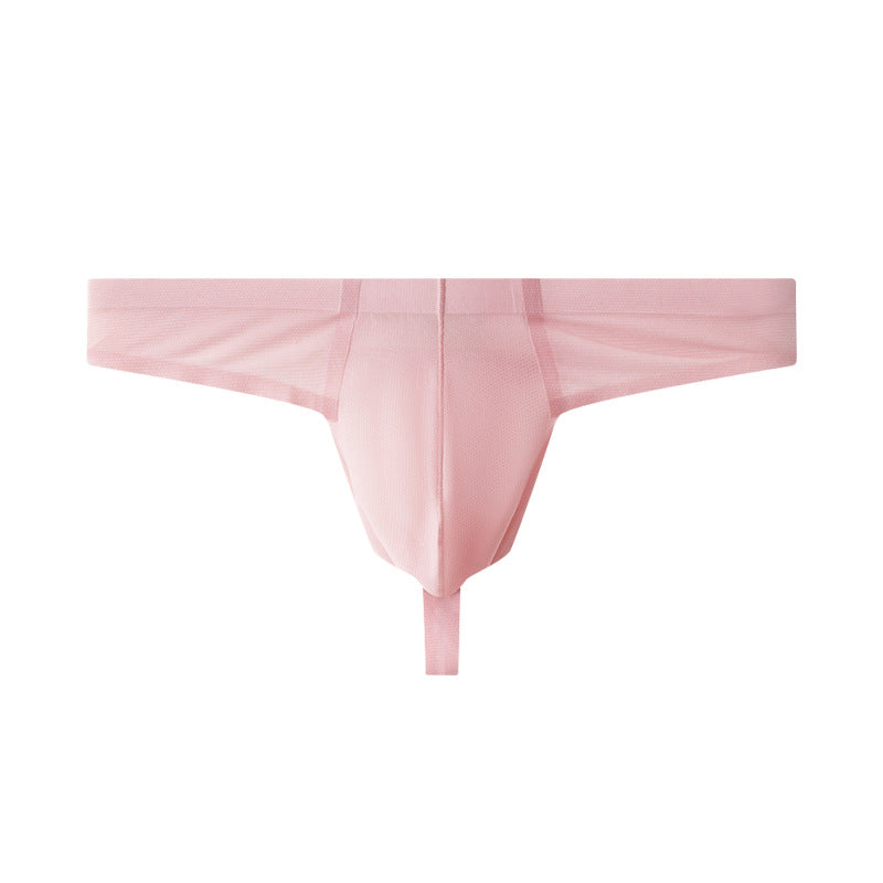 Sous-vêtements Ding Single Low Waist pour homme Été Séchage rapide Respirant