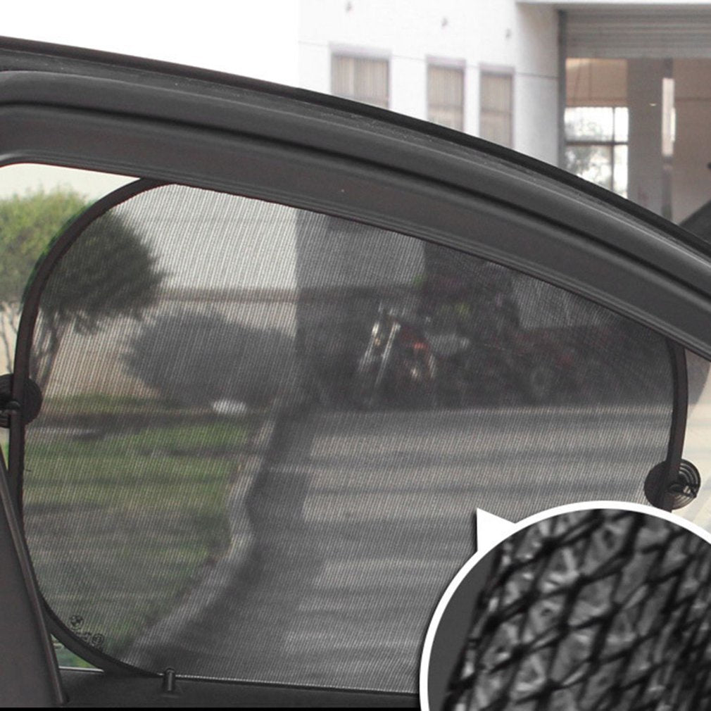 Fenêtre latérale Sunshade Sock Screen Shade Pack de 5 blocs Rayons de soleil pour garder l'intérieur de la voiture Cool