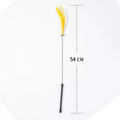 Dog Tail Grass Paste Wand Long-handled Cat Toy Pet Supplies