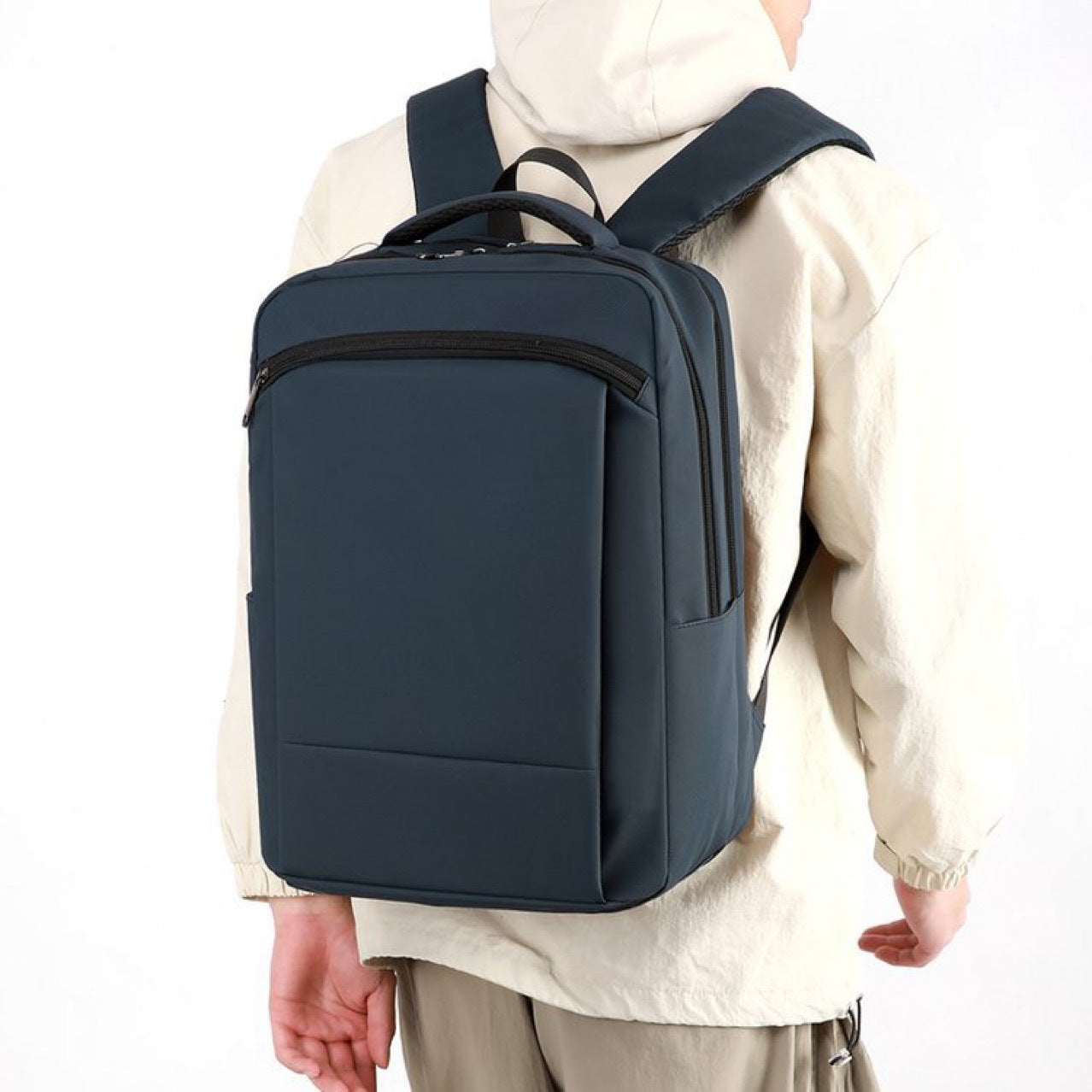 Casual Business Commute ordinateur sac à dos simple grande capacité