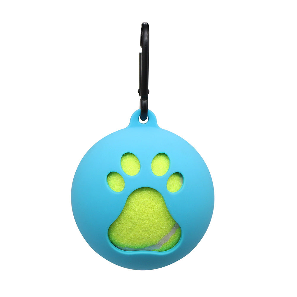 Bracelet de tennis Portable mains-libres chien fournitures de marche d'entraînement boule gaine