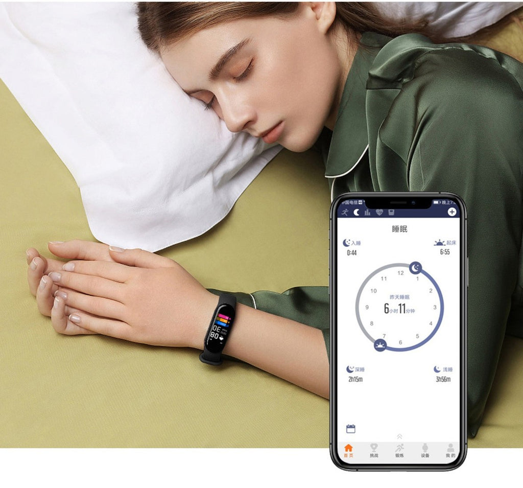 Smart Bluetooth Electronic Bracelet Surveillance de la fréquence cardiaque et de la pression artérielle