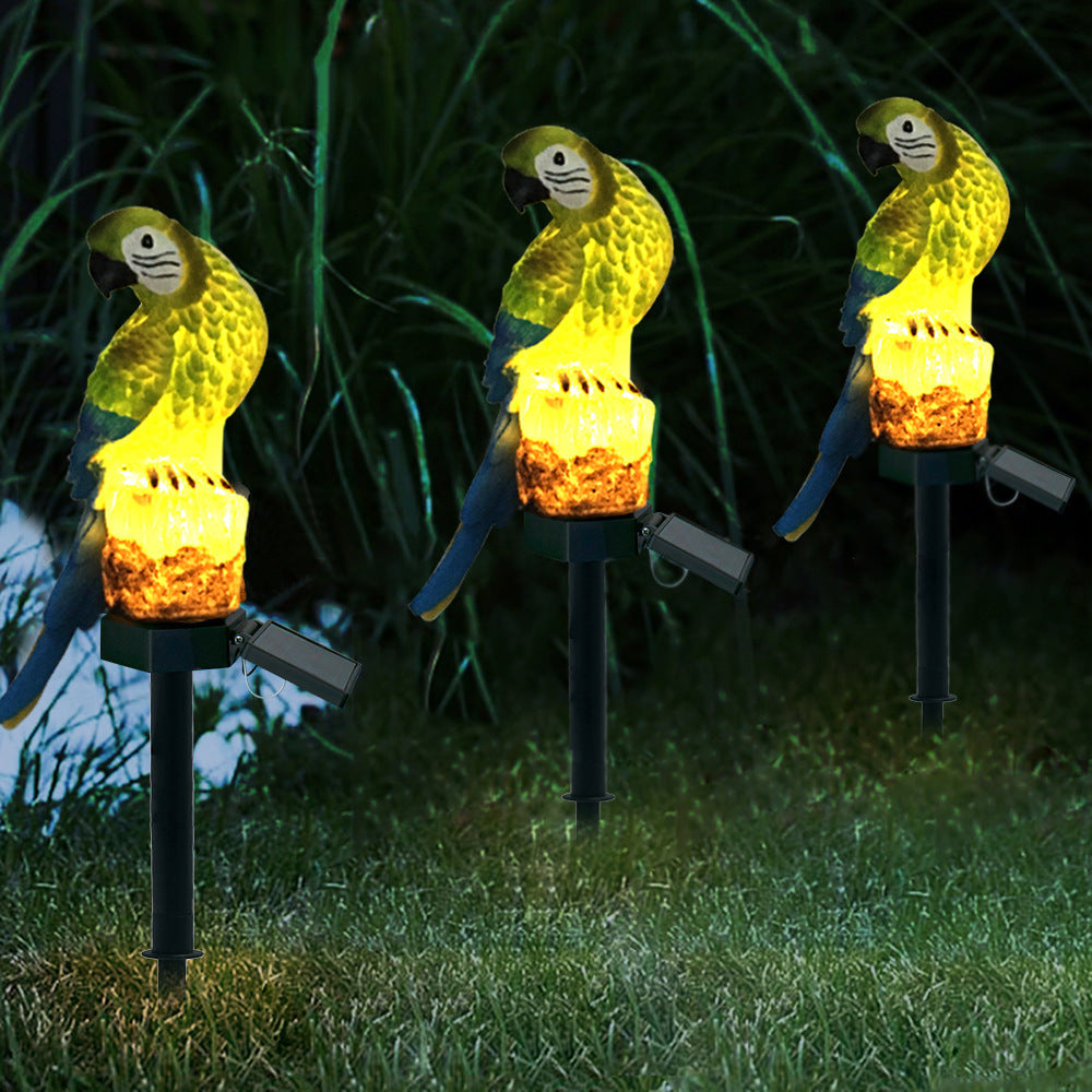 Solar résine Eagle pelouse lampe extérieure jardin Villa décoration lampe de paysage