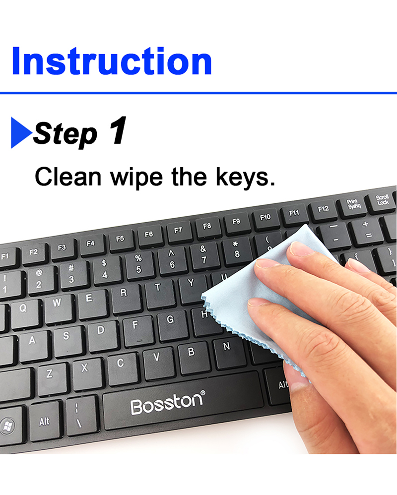 Stickers clavier de carnet Stickers clavier russe