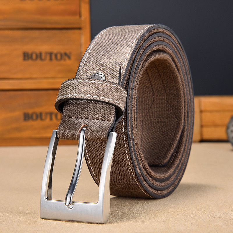 Ceinture de toile casuale pour hommes