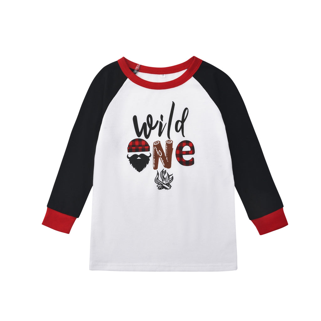 Cartoon Elk Imprimer Accueil Vêtements Pajamas Parent-enfant Porter