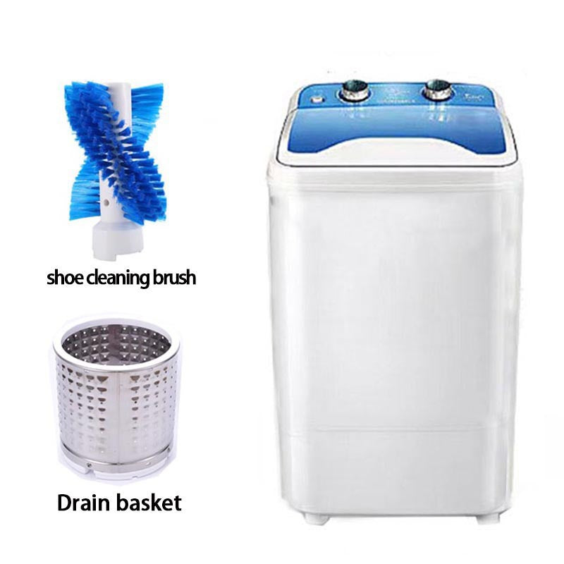 75kg Machine de lavage mini grande capacité et lave-chaussures Combo Supports Drop Shipping