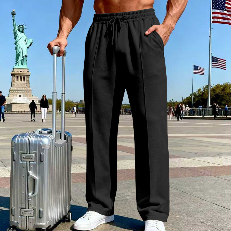 Pantalons en tricot casual pour hommes